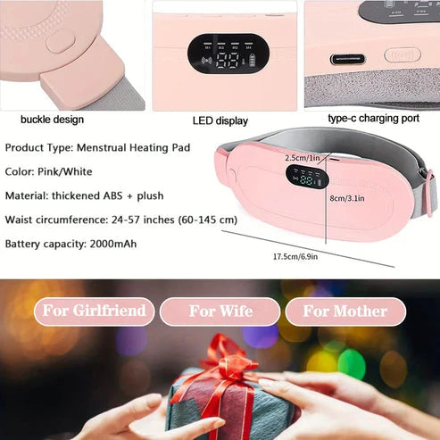 Period Cramp Comfort Heating Pad and Massager